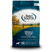 NutriSource Small Bites Chicken & Rice Dog Food
